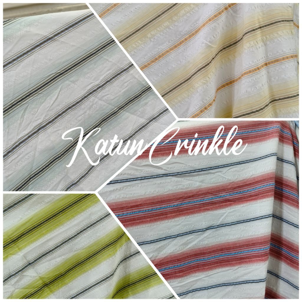 KATUN Crinkle series ผ้าคอตตอน (ราคาต่อ 0.5mtr/50cm)