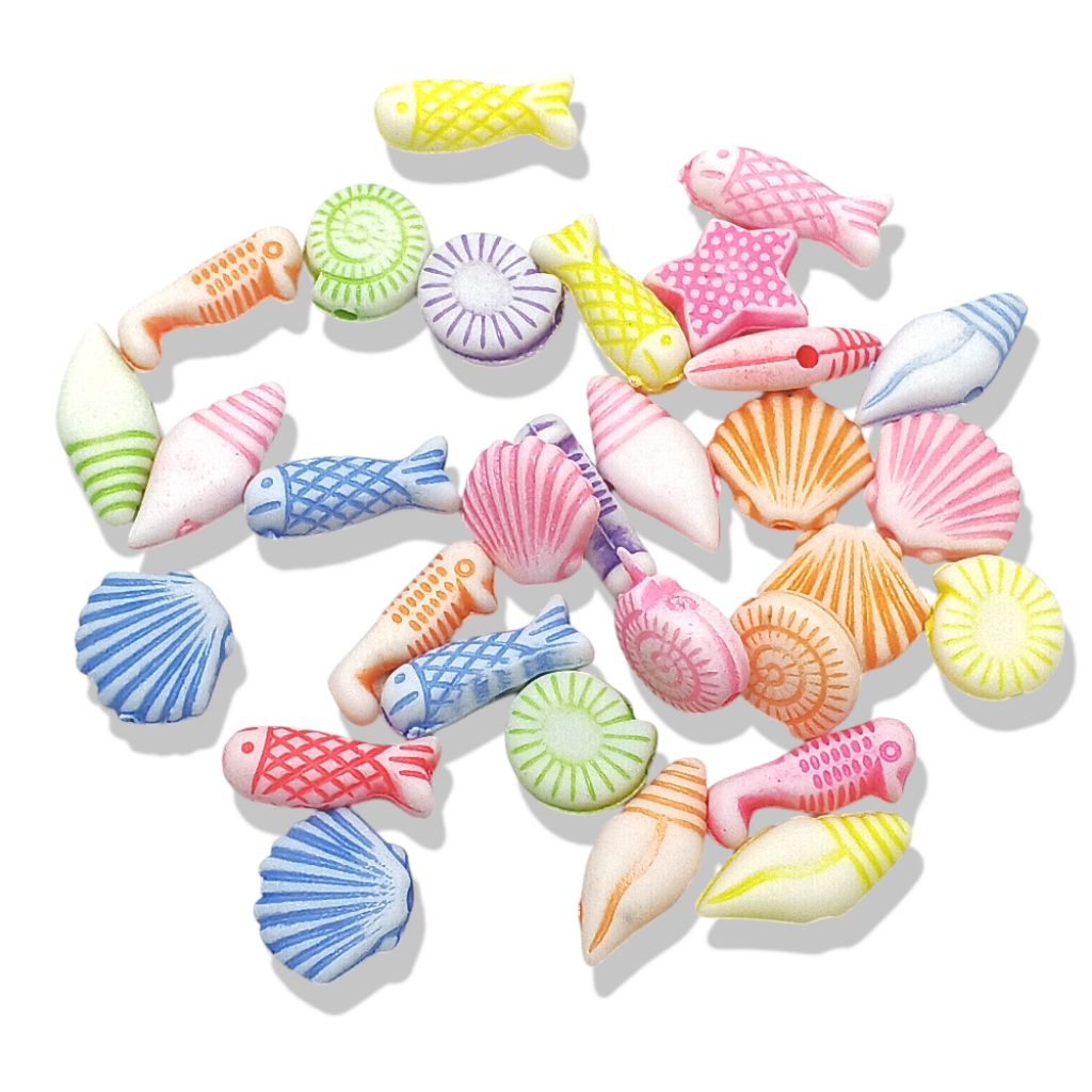 NAUU DIY - ลูกปัดน้ําซักผ้า Sea Biota 15gr