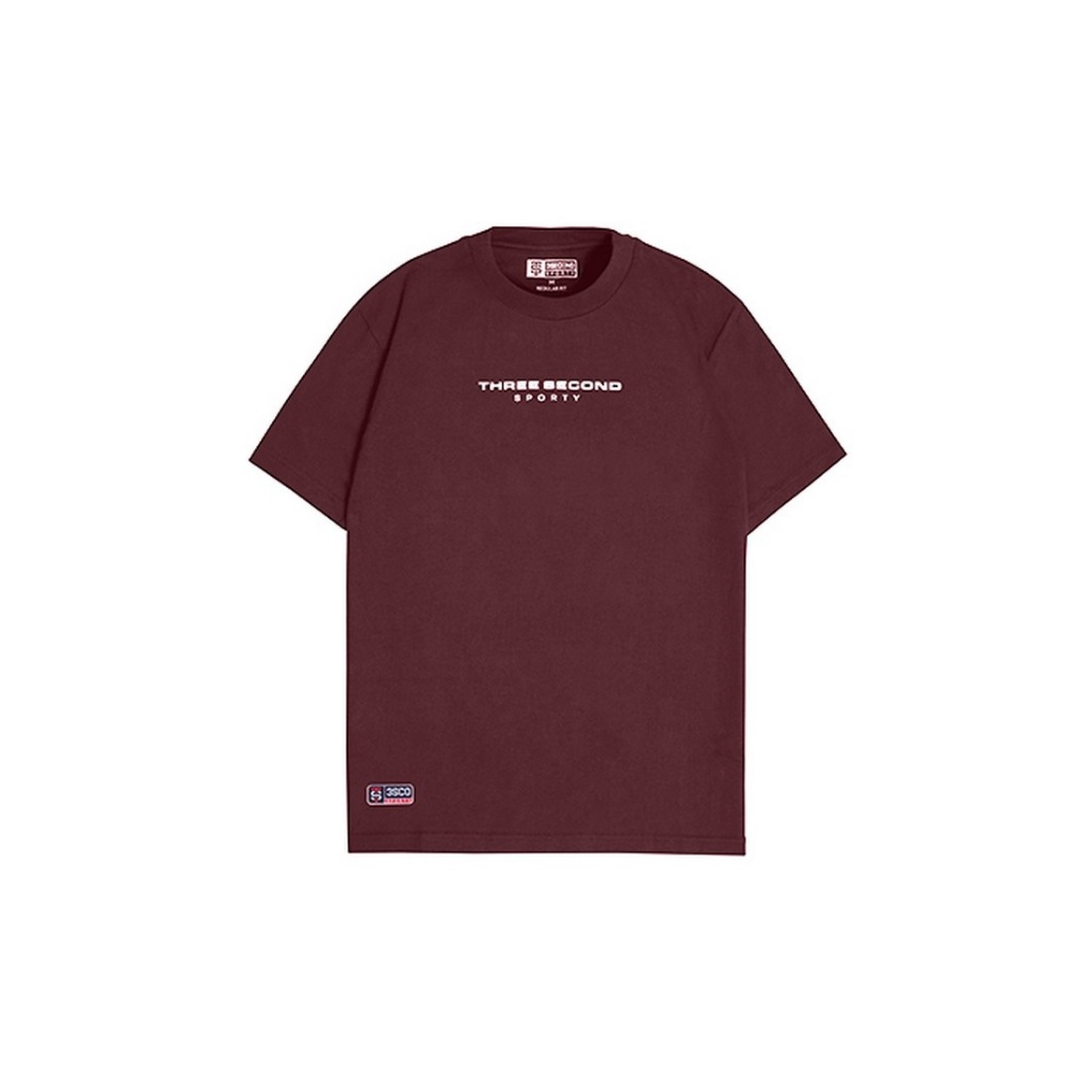 3Second เสื้อยืดผู้ชายแขนสั้น Regular Fit Cotton Sporty Odin 120012512
