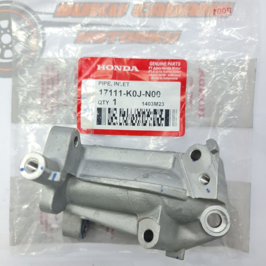 17111-K0J-N00 HONDA BEAT K1A INTAAKE PIPE
