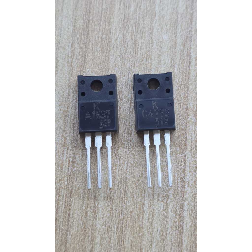 ชุดทรานซิสเตอร์ A1837 C4793 / TR A 1837 C 4793 ORI