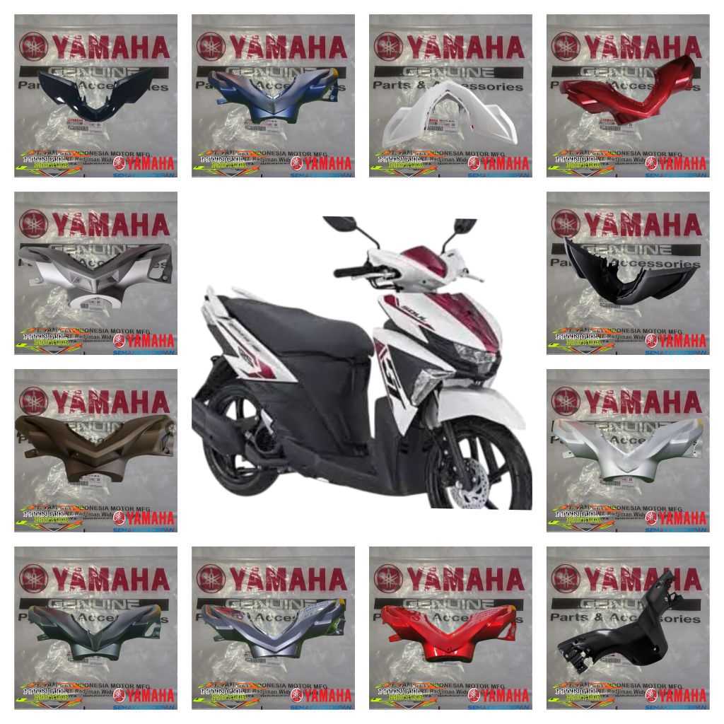FRONT REAR CAP SOUL GT 125 ORIGINAL YGP (2SX)