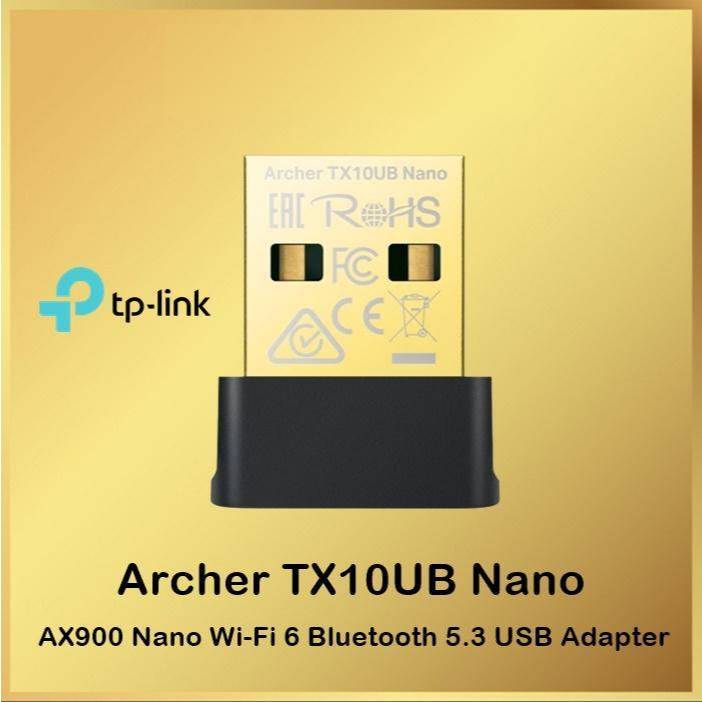 Tp-Link Archer TX10UB Nano AX900 Nano Wi-Fi 6 Bluetooth 5.3 อะแดปเตอร์ USB