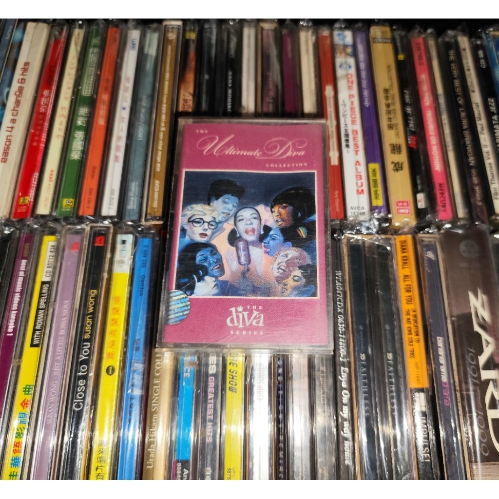 The Ultimate Diva Collection Cassette - Ella Fitzgerald, Sarah Vaughhan, Dinah Washington, Billie Ho