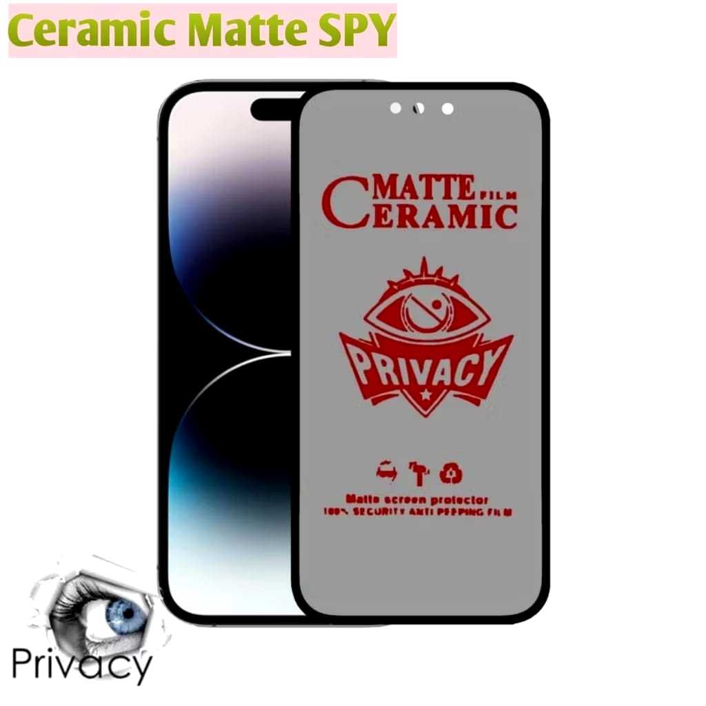 Tg กระจกนิรภัยเซรามิค SPY Samsung A03 Core/A02s/A03 Core/A10/A11/A20/A21/A30/A32 4G/A50/A51 4G/A5/A6