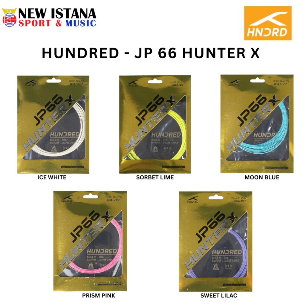 สายแบดมินตัน Hundred JP 66 X Hunter