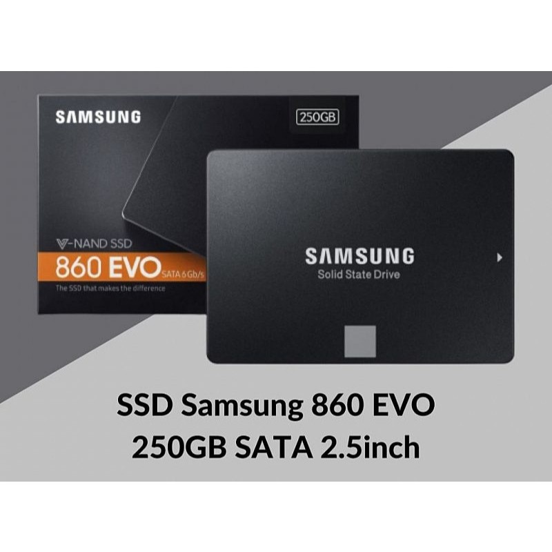 Samsung SSD 860 EVO 250GB SATA III 2.5"