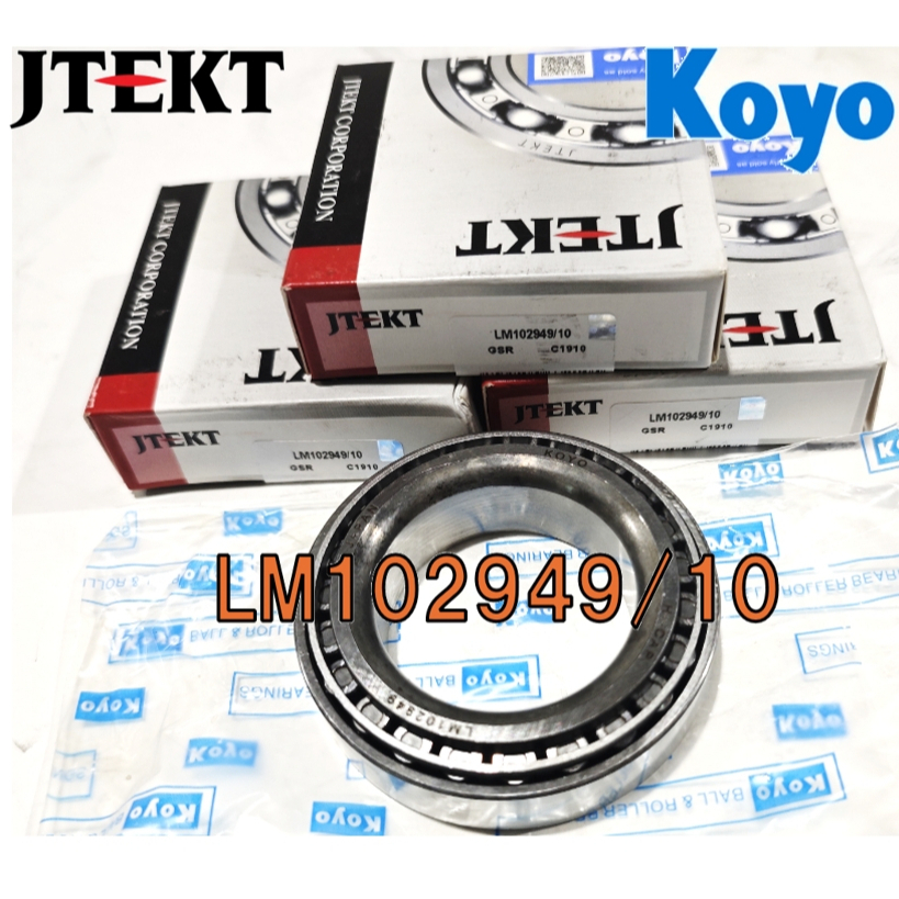 แบริ่งแบริ่ง 102949 แพทช์ LM102949 แพทช์ JAPAN L200 STRADA FRONT WHEEL 102949/10