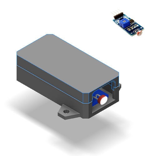 CAHAYA LDR Module Case เซ็นเซอร์แสงอะนาล็อกและดิจิทัล 4 PIN