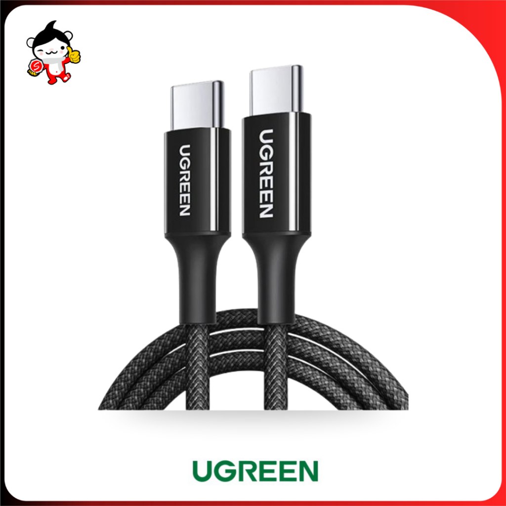 UGREEN สาย Usb ไนลอน ABS Type C ถึง Type C 100W 1M 2M 50CM