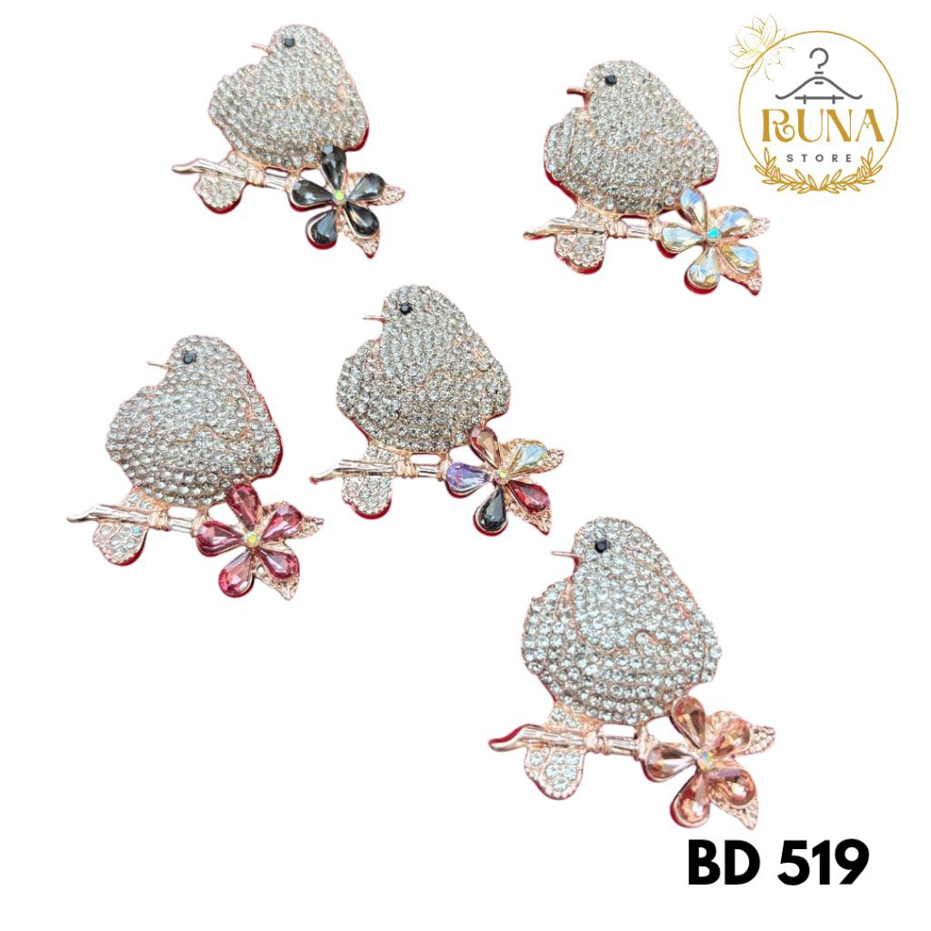 Runastore - เข็มกลัดฮิญาบเพทายมุกระดับพรีเมียม, พินหน้าอก, พินนิรภัยเฉพาะพร้อมโมติฟนก jwellery