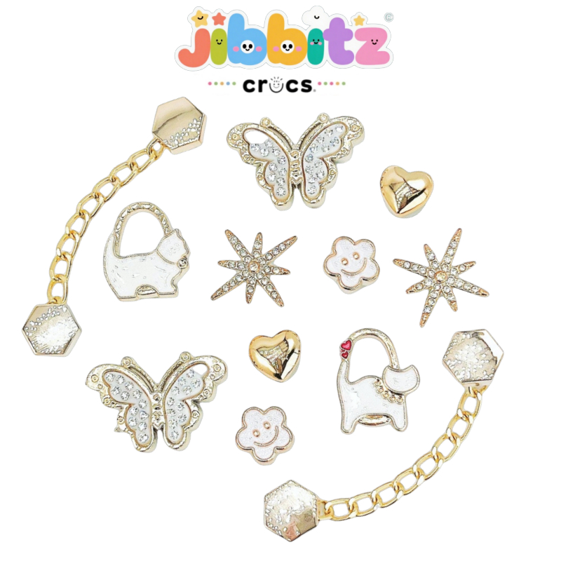 Jibbitz Crocs Set - DIY Crocs Shoe Stickers/Jibbitz Shoe Accessories Set