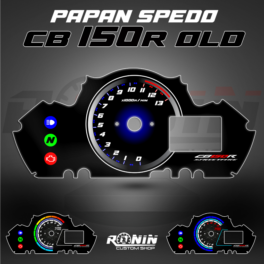 SPEEDOMETER แผง SPIDO BOARDMETER CB 150R เก่า CB150R สามารถปรับแต่งได้