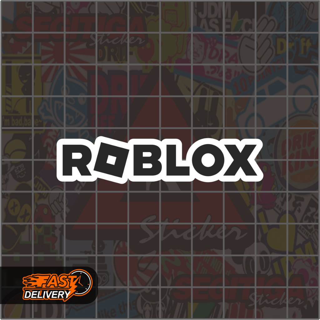 สติ๊กเกอร์ Roblox ขนาด 6.5 x 1.5 ซม