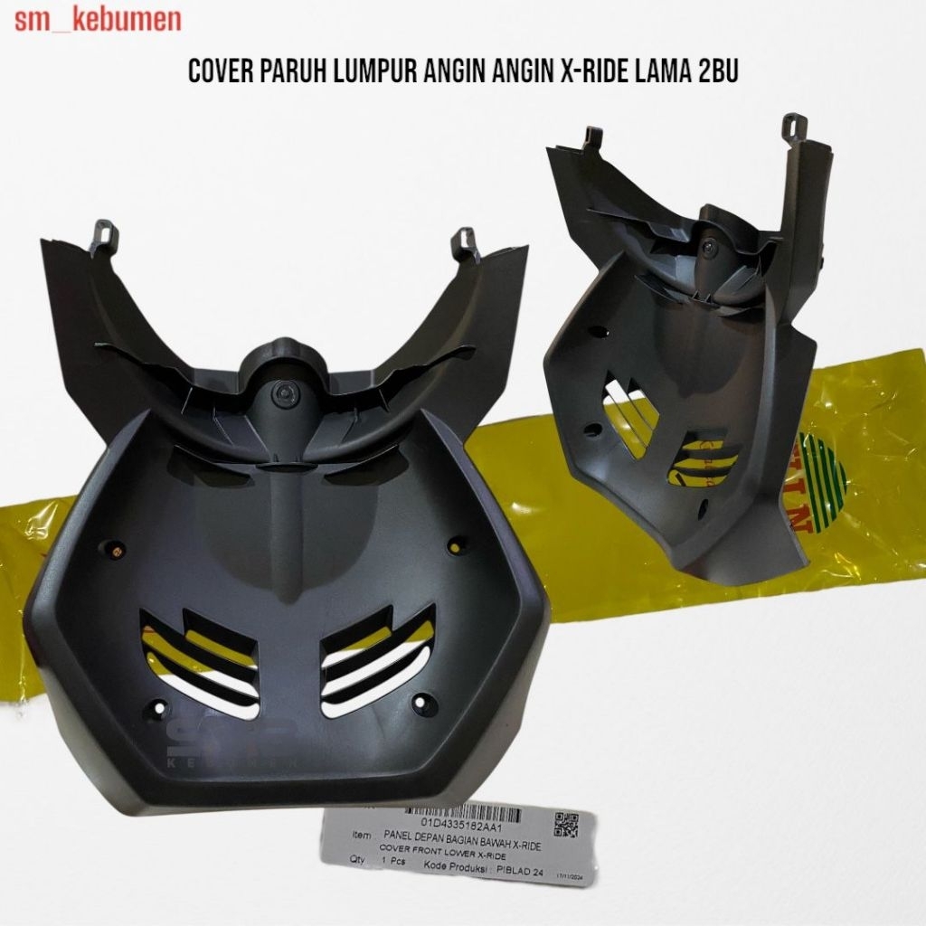 สปอยเลอร์ฝาครอบดาดฟ้าโคลนลมลมyamaha x-ride lama 115c 2BU