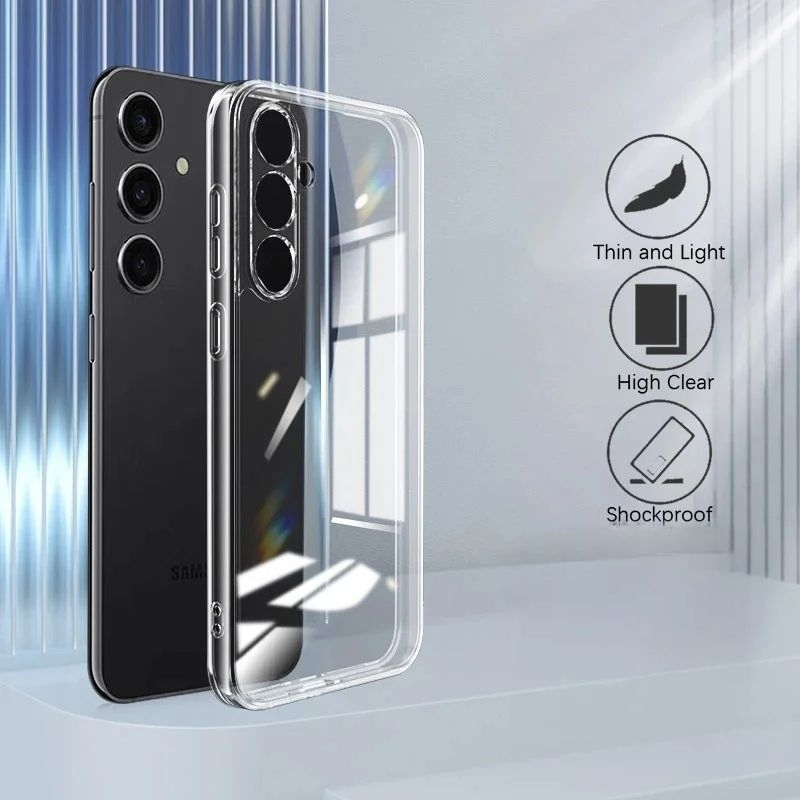 Softcase ใส Samsung A10 A20 A30 A50 A70 A11 A21 A51 A71 A72 A73 A81 A91 A10S A20S A30S A50S A70S A21