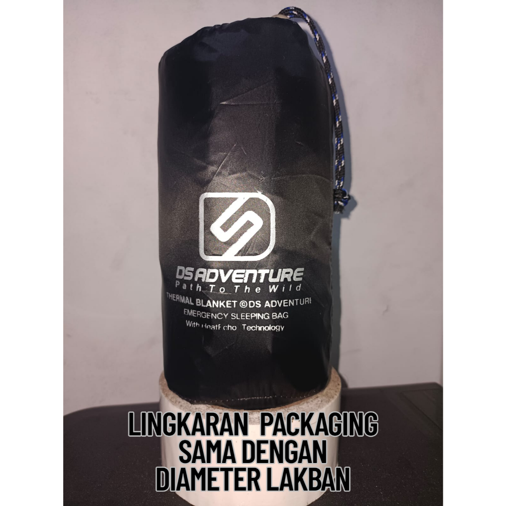 ถุงนอน ULTRALIGHT THERMAL BLANKET DS ADVENTURE - ถุงนอน Liner - ถุงนอนน้ําหนักเบาพิเศษ