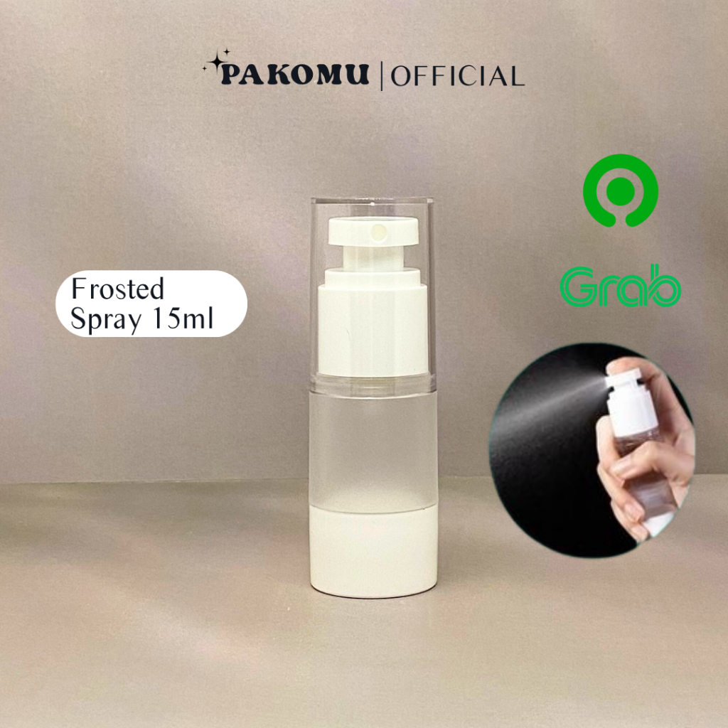 ขวด DOFF AIRLESS 15ML / ขวดสเปรย์ DOFF AIRLESS 15ML / ขวดโลชั่นชุดเดินทาง 15ML