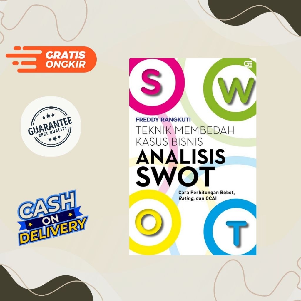 หนังสือเทคนิคการสลายตัว: Swot Analysis Business Case - Freddy Rangkuti