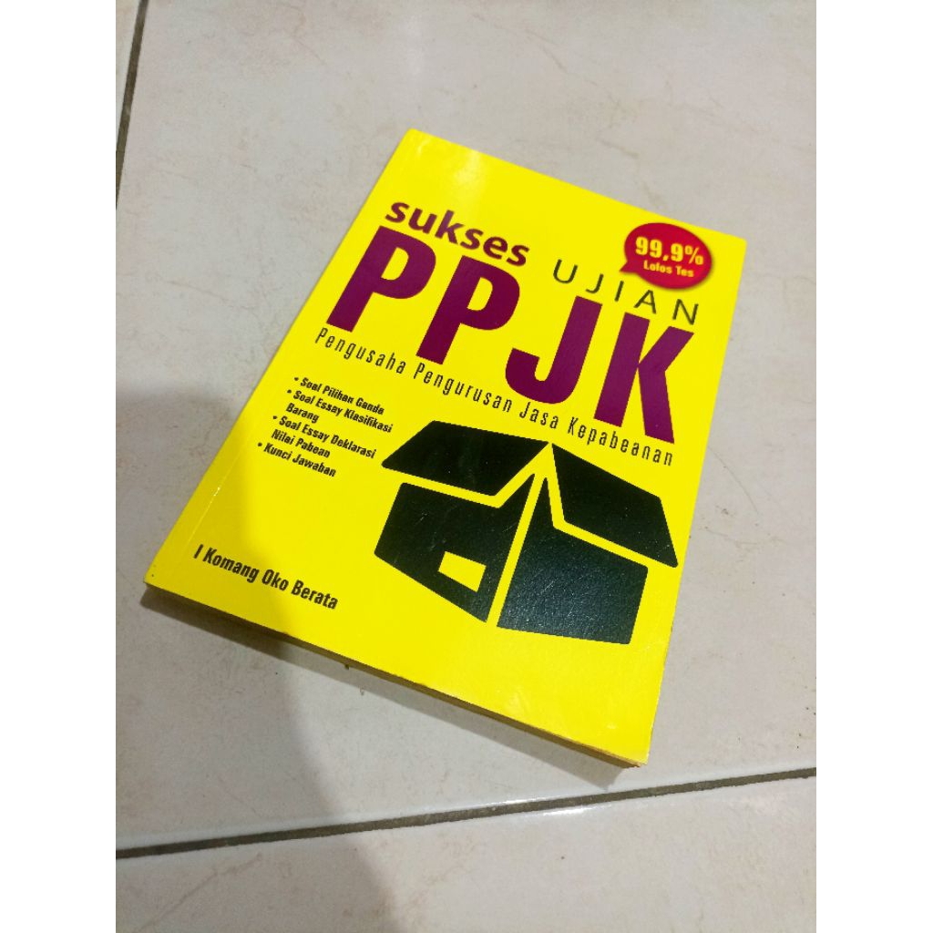หนังสือต้นฉบับ / EXAM QUESTION BOOK / PPJK EXAM SUCCESS / I KOMANG OHEAVY / / EDUCATION / LAW /