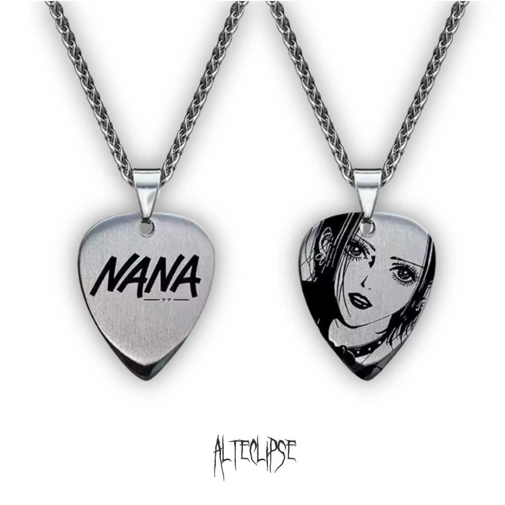 Alteclipse NANA Guitar Pick Necklace – N54 Y2K Punk Rock Pendant Jewelry // Alteclipse NANA Guitar P