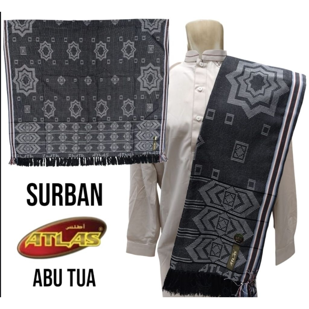 ATLAS TURBAN / ATLAS SUBAYAH TURBAN สินค้าใหม่ BHS PREMIUM LATEST