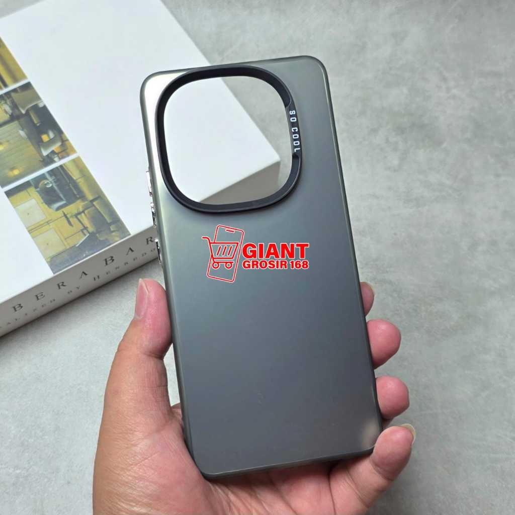IQoo 13 5G เคสซิลิโคน Imd Polycarbon Hard PC Case โฮโลแกรมสีดํา iQoo 13 5G SCB