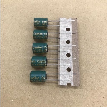 Elco 100uf 63v 100micro farad 63volt