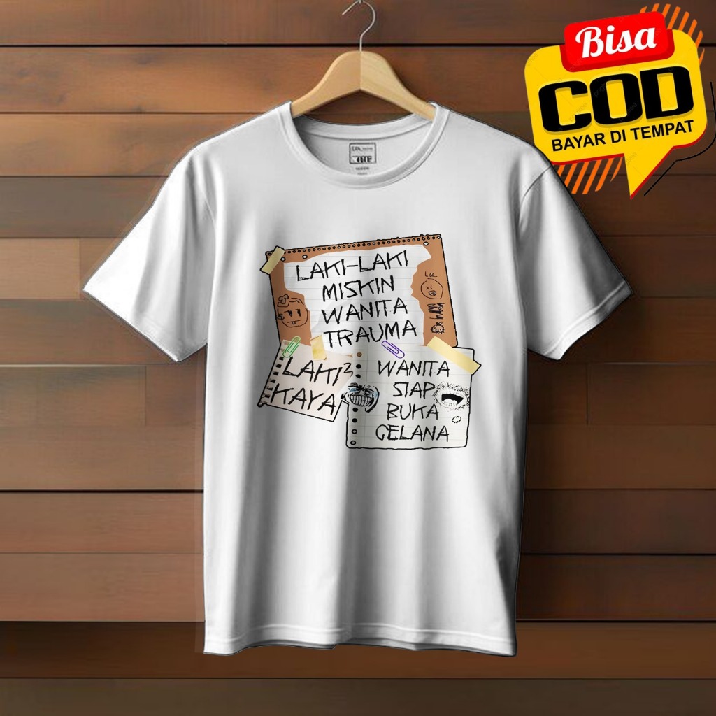 เสื้อยืดต่อสู้ เสื้อผ้า distro เสื้อยืดลายคํา เสื้อยืด viral tiktok เสื้อยืดเท่ๆ ; Motif 1.MENS POOR