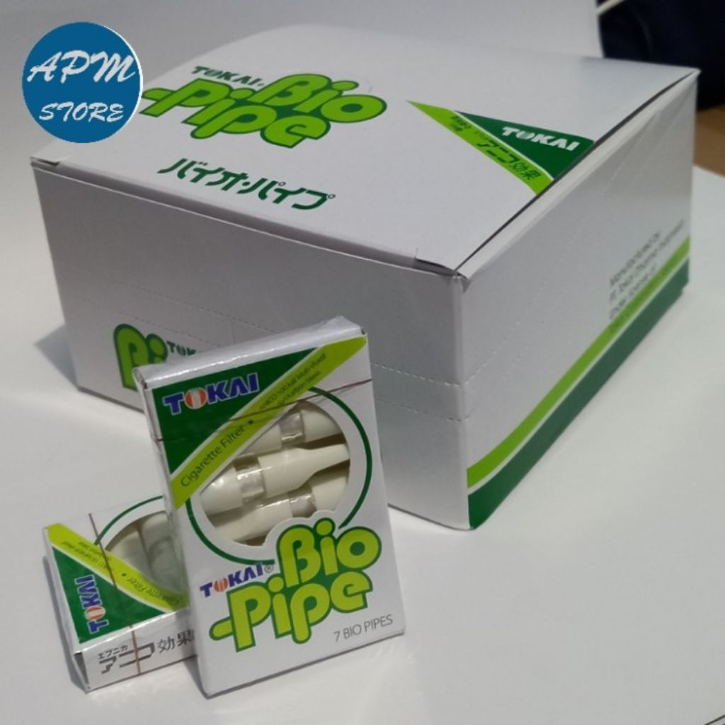 BIOPIPE / BIO PIPE TOKAI ORIGINAL SMOKE FILTER 1 กล่อง CONTAINS 30 แพ็ค