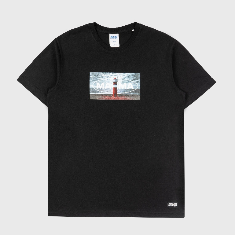 Magma Apparel - Troath 15 Black Cotton Combed 30s | เสื้อยืดเดินทาง Magma