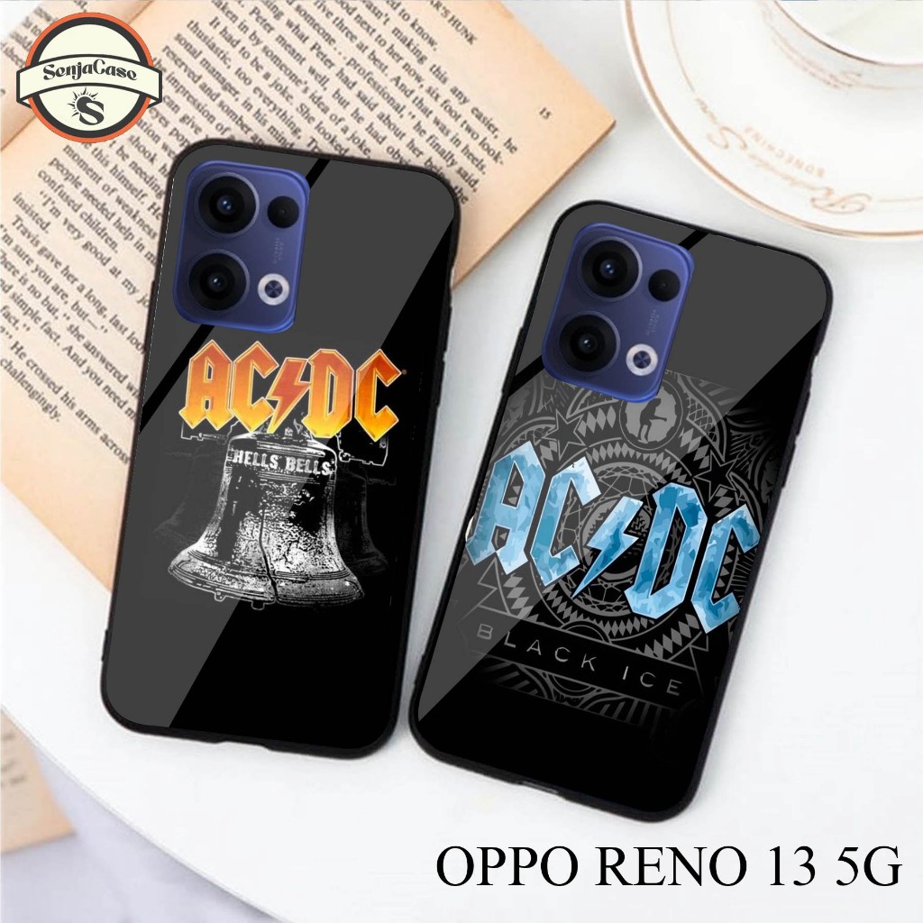 HP SENJACASE SOFTCASE GLASS TYPE 0PP0 RENO 13 5G ใหม่ล่าสุด - Silicone - เคสเคลือบเงา - เคส - ล่าสุด