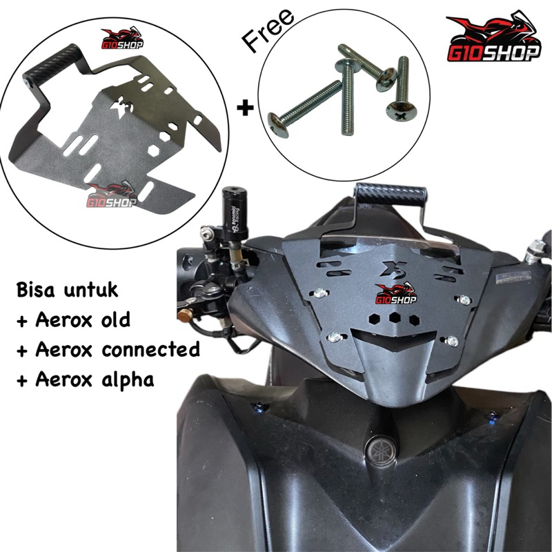 Yamaha Aerox รุ่นเก่า เชื่อมต่อและ Aerox Alpha ขายึด GPS รถมอเตอร์ไซด์ใหม่ น็อตฟรี