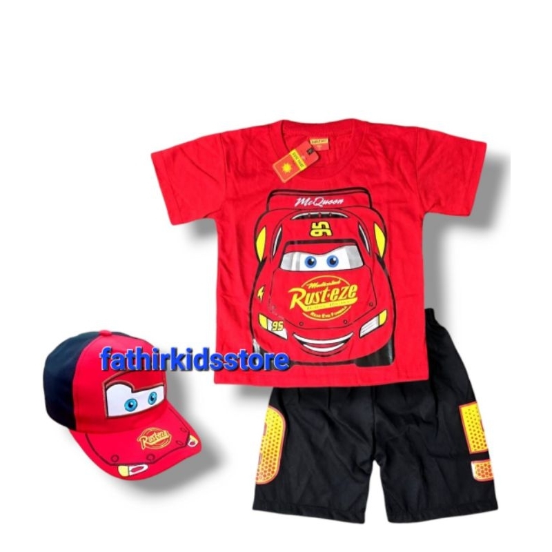 COOL DAILY KIDS SUITS CARS MCQUEEN BOYS AND GIRLS SUITS MCQUEEN CARS AGES 1-10 ปี