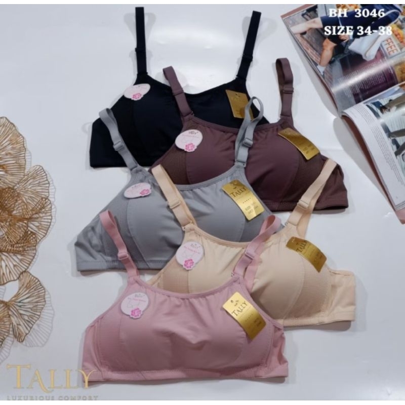TERACOTTA19 - TALLY 3046 Underwire Bra Thin Foam Cup B 34-38 [1 PCS]