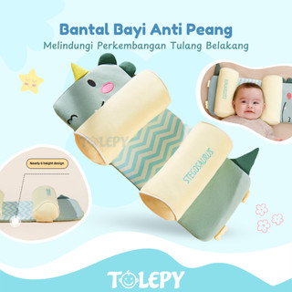 TOLEPY Bantal Newborn | Bantal Bayi Anti Peang | Stereotype Pillow | Anti Peyang