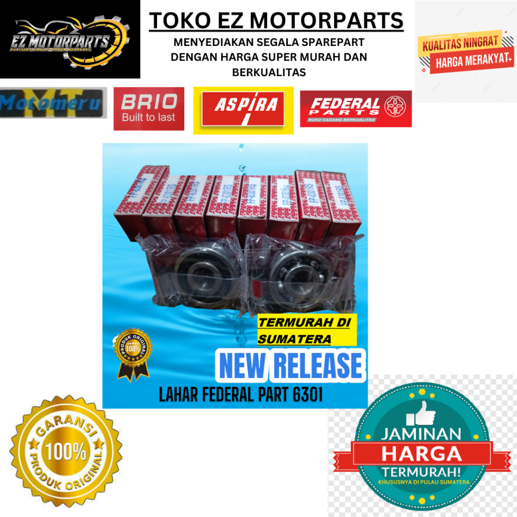 LAHAR/BEARING 6301 1RS FEEDERAL PART BRAND