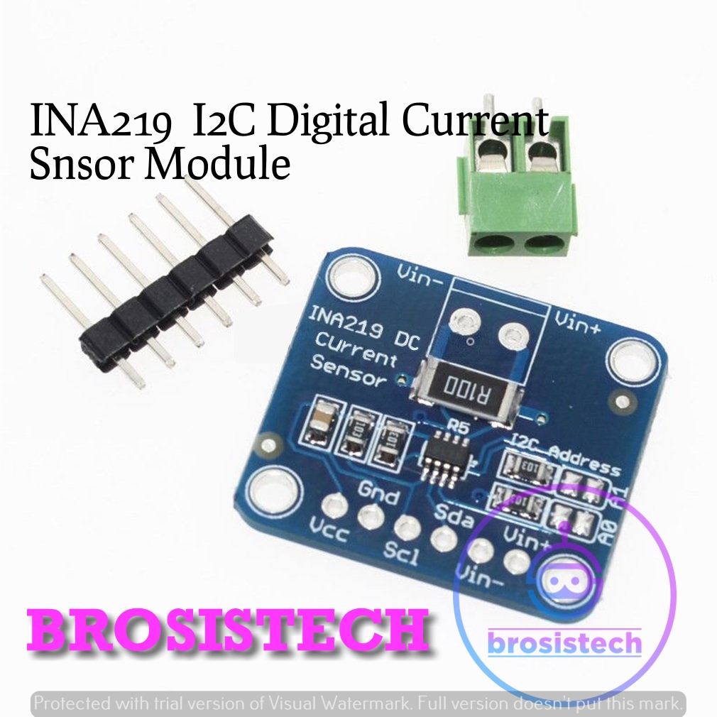 INA219 เซ็นเซอร์กระแสและแรงดัน INA219 I2C