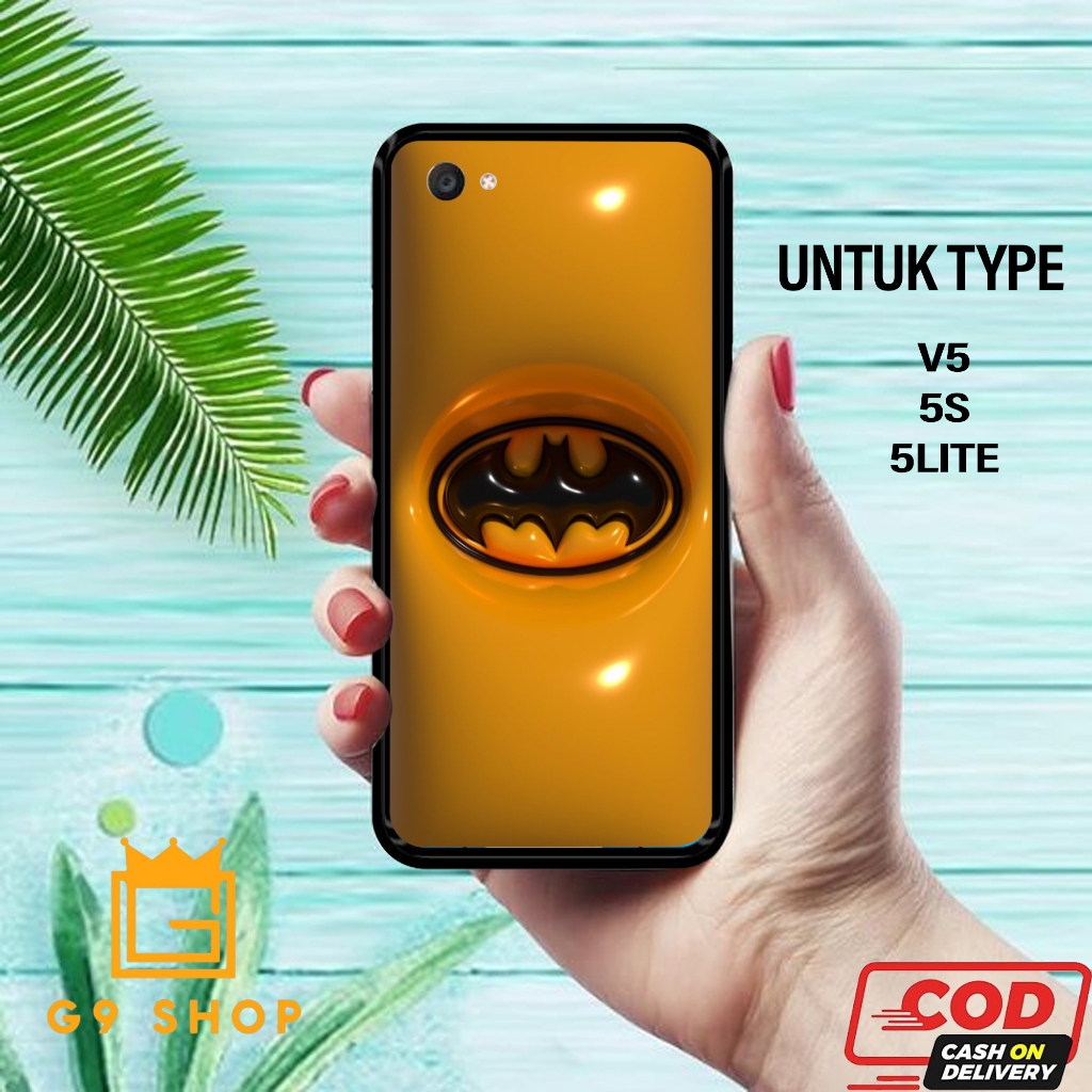 [gnine_case]case vivo v5/5s/5 lite-case Glossy-Protective )case(batman)softcase hp-case hp-casing hp