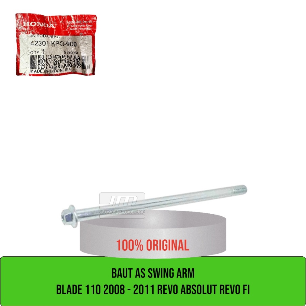 เพลาล้อหลัง garism revo 100 supra x 125 คาร์บูเรเตอร์ supra fit ใหม่ 42301-KPG-900