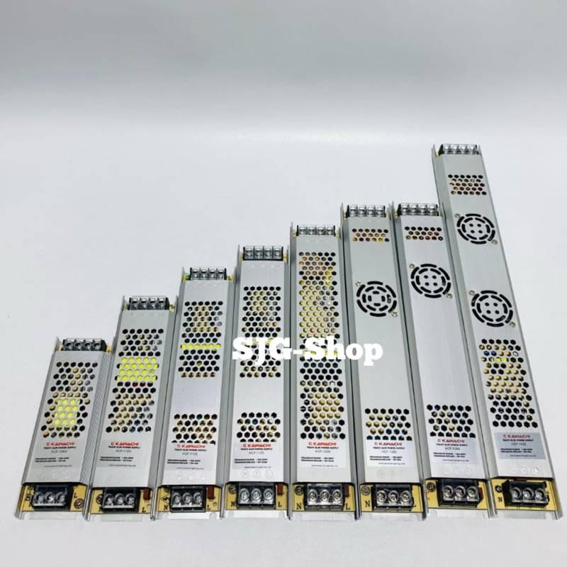 Kawachi Transformer Slim Power Supply/อะแดปเตอร์Trafo Led Strip Powersupply DC 12V 5A/8.3A/10A/12.5A
