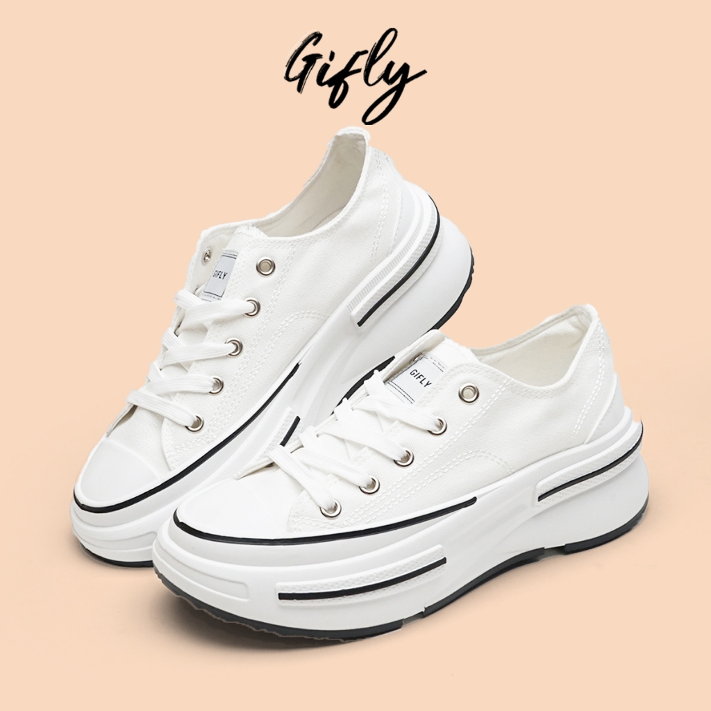 รองเท้ากีฬารองเท้าผ้าใบผู้หญิง gifly zayn อย่างเป็นทางการ v88