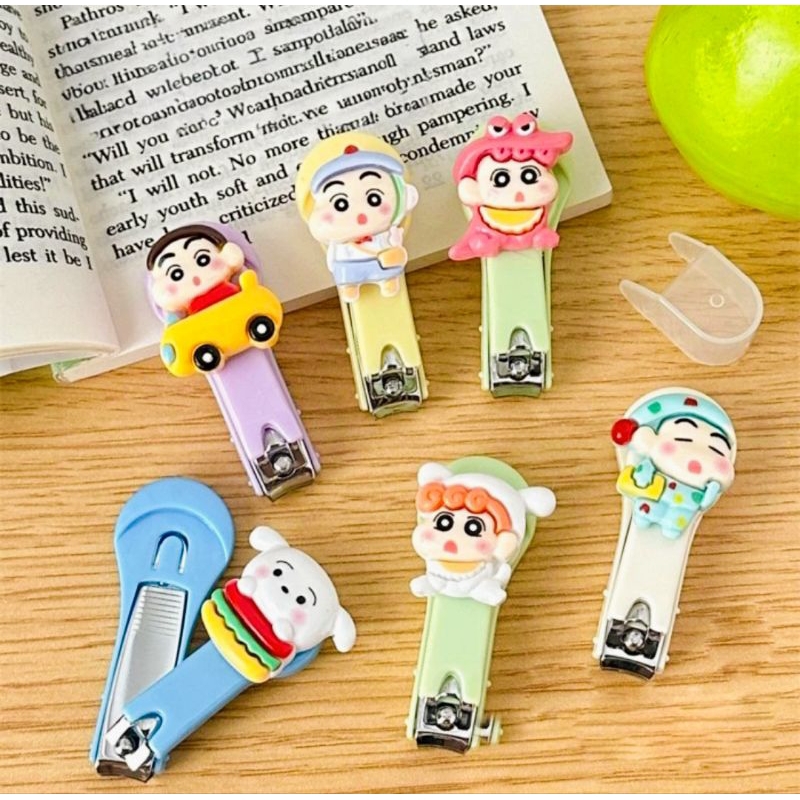 Sinchan Nail Clipper กรรไกรตัดเล็บ แต่งเล็บตัวการ์ตูน Crayon Sinchan น่ารัก