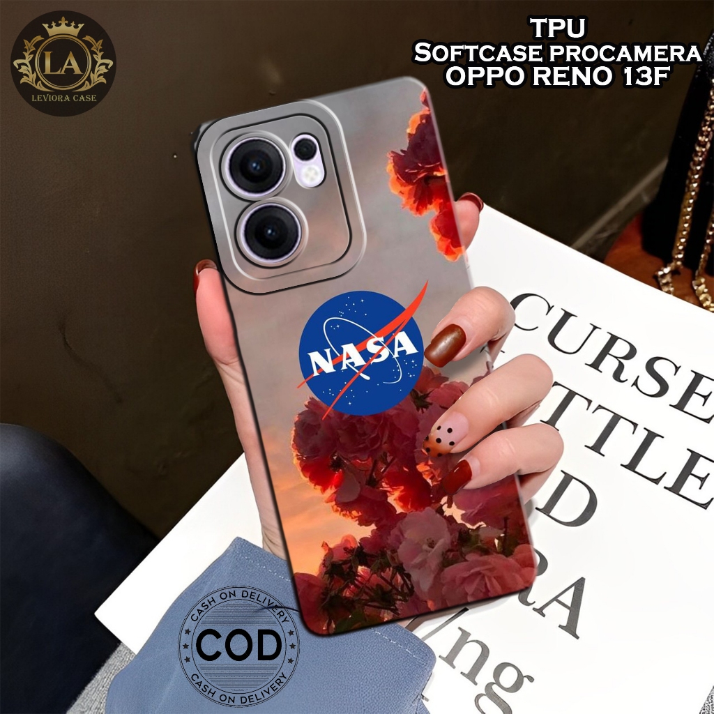 เคส HP ล่าสุด Oppo Reno 13F 2025 - เคส Leviora - เคสแฟชั่น NASA - Oppo Reno 13F 2025 Softcase - เคสก