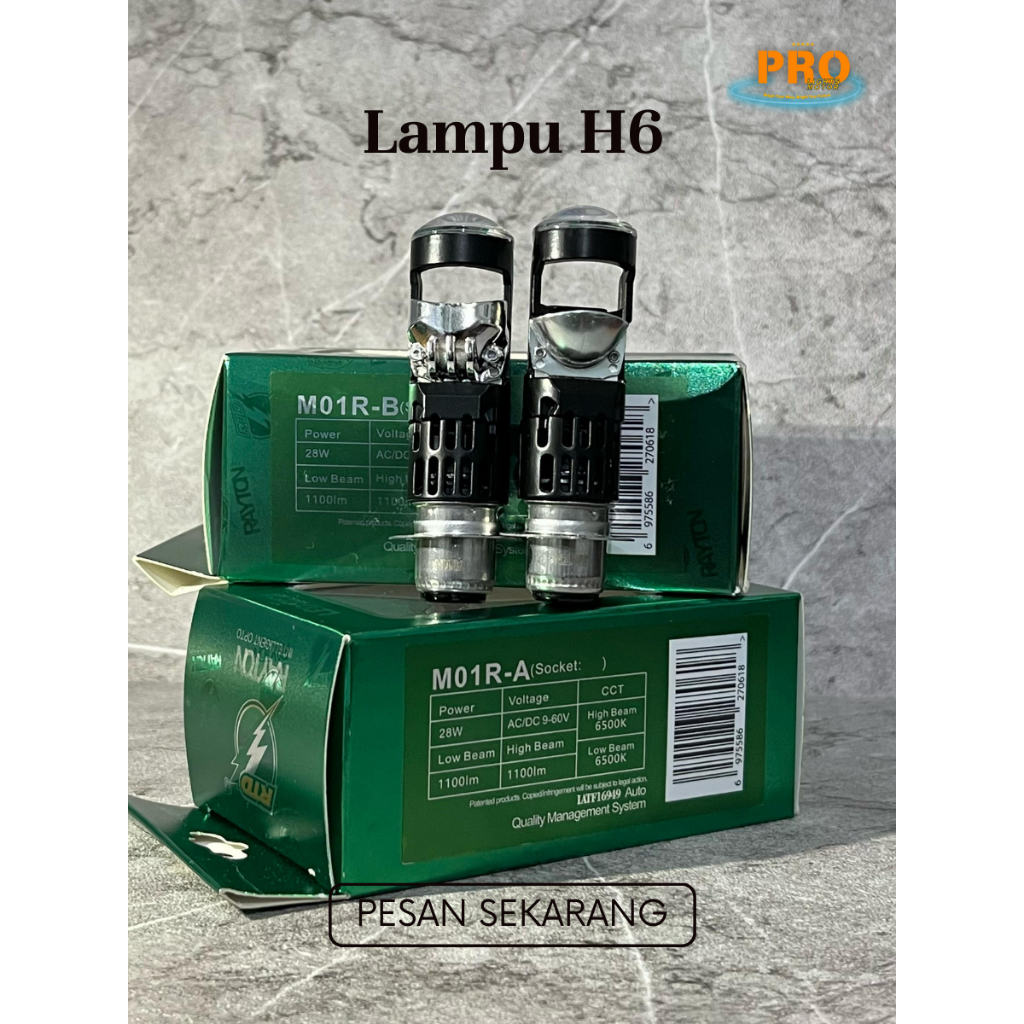 RTD Rayton M01RA / M01R-B ไฟหน้า H6 High Low AC DC 28 วัตต์ อลูมิเนียมเต็ม