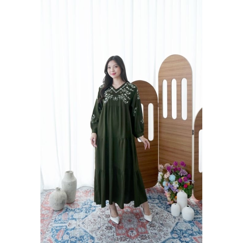 Nuboutique - Benka Long Dress - ชุดเดรสเสื้อผู้หญิง