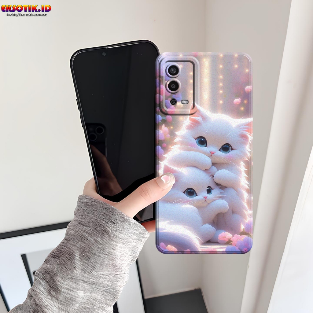 เคสOppo A55 - เคสOppo A55 - เคสแฟชั่น - Oppo A55 Silicone - Cool and Cute Motips - Oppo A55 Softcase