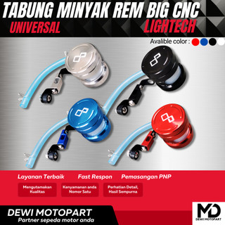 TABUNG MINYAK REM BIG CNC MINYAK REM TABUNG BIG CNC TABUNG MINYAK REM WADAH MINYAK REM CKS BRAKE
