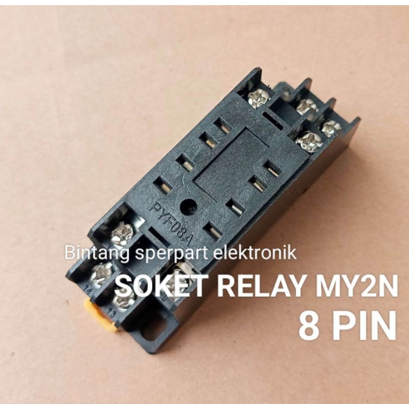 MY2N RELAY MOUNT 8 ขา MY2N RELAY SOCKET 8PIN MY2N RELAY SOCKET 8PIN RELAY SOCKET MY2N RELAY SOCKET