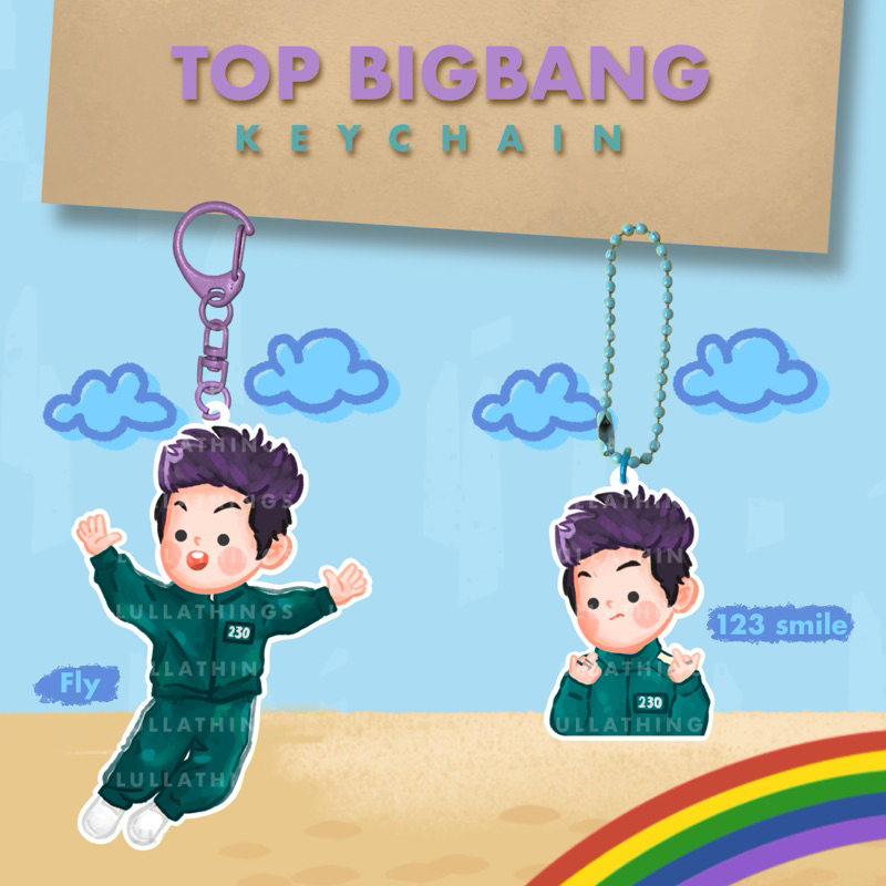 Bigbang Still Life / Gdragon GD TOP Taeyang Daesung / พวงกุญแจ - รูปที่ 2